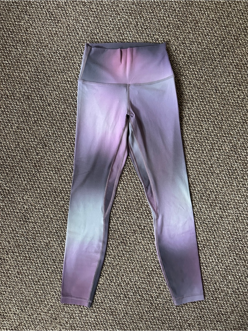 lululemon athletica Ombre Purple & Lavender Align 7/8 leggings